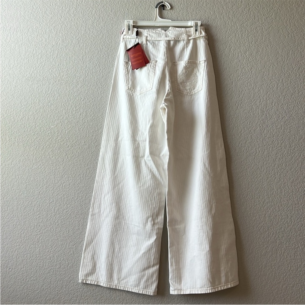 ETRO belted high-rise wide-leg jeans - Picture 6 of 11